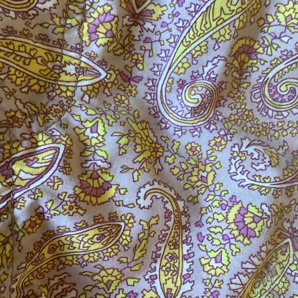 J.Crew Swimwear Matching Set - 6 - Swimsuit + Paddle Shorts, Purple Pink Paisley - Picture 9 of 16